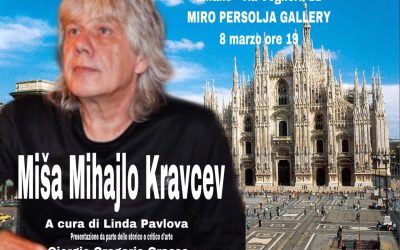 Velika samostalna izložba Miše Mihajla Kravceva u Milanu