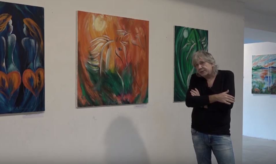 New interview with Misa Mihajlo Kravcev, about painting, early years, monograph